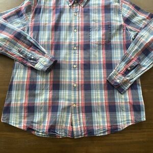 Crown & Ivy Multicolor Plaid Button Down Shirt